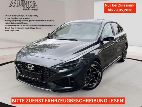 Hyundai i30 1.5 N LINE 7-DCT 48V NAVI LED SHZ KAMERA PDC ❗ BITTE ZUERST LESEN❗ bild 1
