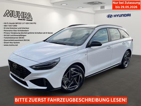 Hyundai i30 Kombi 1.5 N Line 7-DCT PANORAMA NAVI LED 18"LM bild