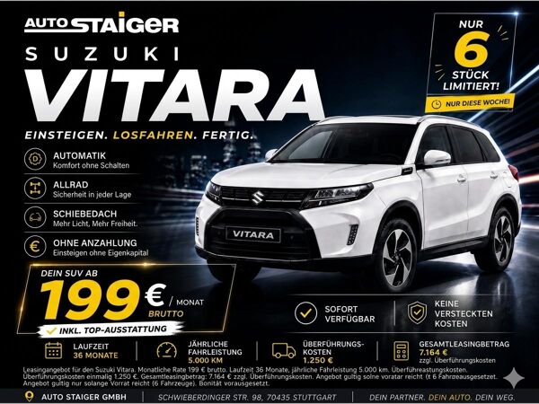 Suzuki Vitara Comfort+ Allgrip Automatik🔥Vollausstattung🔥 bild 1
