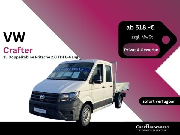 Volkswagen Crafter Pritsche Sofort verfügbar! bild 1