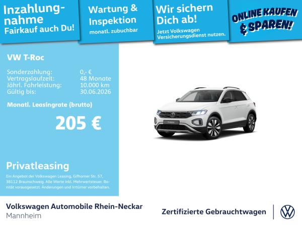 Volkswagen T-Roc 1.0 TSI GOAL Navi PDC LED uvm bild