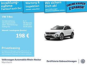 Volkswagen T-Roc 1.0 TSI GOAL Navi PDC LED UVM