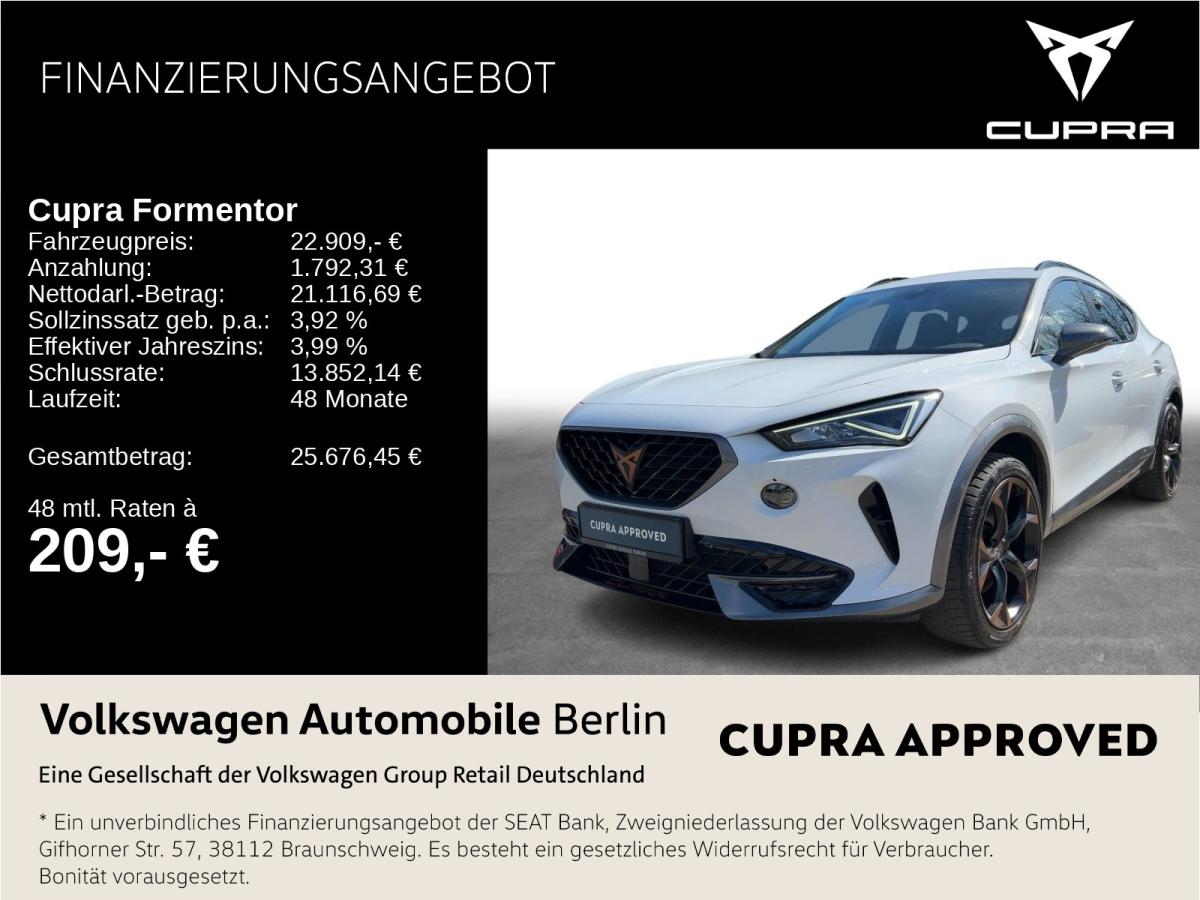 Cupra Formentor 2.0 TDI DSG 4Drive Navi LED SHZ ACC PDC bild