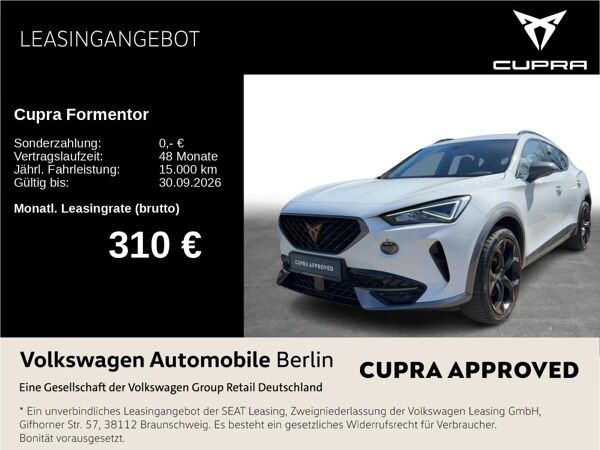 Cupra Formentor 2.0 TDI DSG 4Drive Navi LED SHZ ACC PDC bild