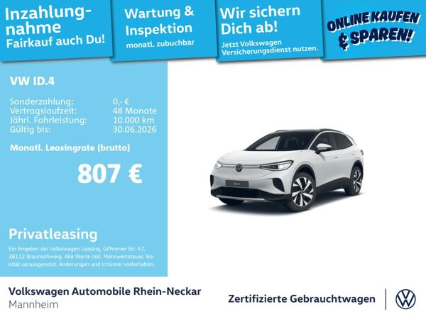 Volkswagen ID.4 Pro 77kWh Infotainment-Paket LED AHV uvm bild