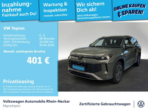 Volkswagen Tayron 2.0 TDI 4Motion Life DSG 7-Sitzer Navi AHK Kamera uvm bild