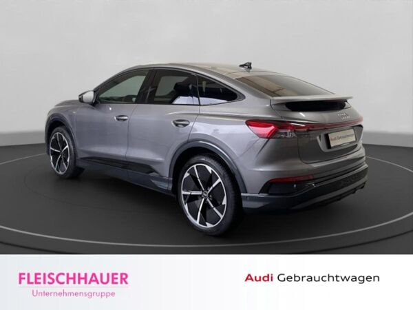 Audi Q4 e-tron Sportback 45 quattro AHK Navi Tel.-Vorb. Matrix-LED 360 Kamera CarPlay SHZ Keyless bild 4
