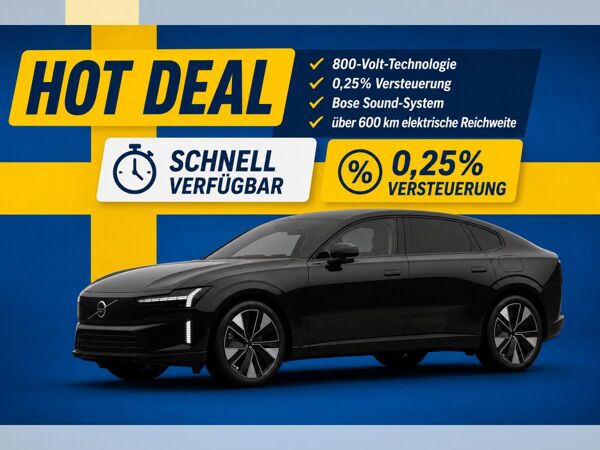 Volvo ES90 Single Motor Extended Range PLUS *0,25% VERSTEUERUNG+SCHNELL VERFÜGBAR* bild 1