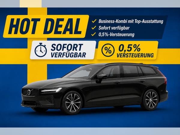 Volvo V60 T8 PHEV AWD Plus Dark *BUSINESS-EDITION+SOFORT VERFÜGBAR* 🔵🟡 bild
