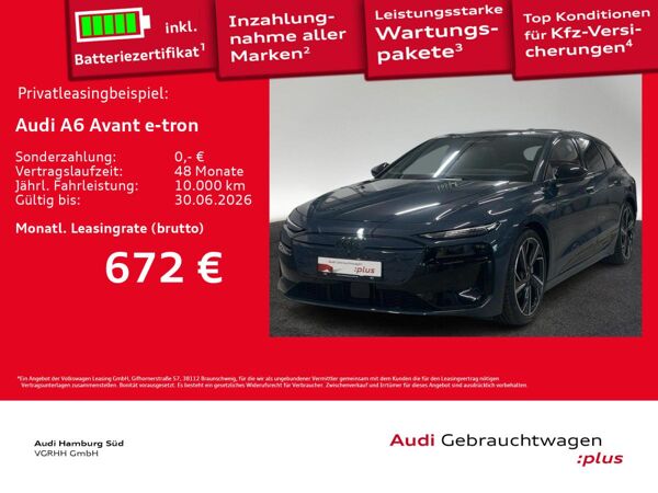 Audi A6 e-tron A6 Avant e-tron performance S LINE/360°/AHK/LM21 bild