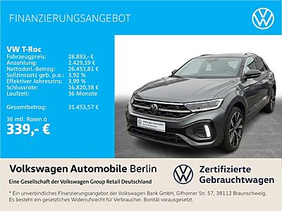 Volkswagen T-Roc 1.5 TSI DSG R-Line Pano Navi LED ACC SHZ