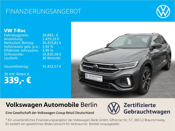 Volkswagen T-Roc 1.5 TSI DSG R-Line Pano Navi LED ACC SHZ bild