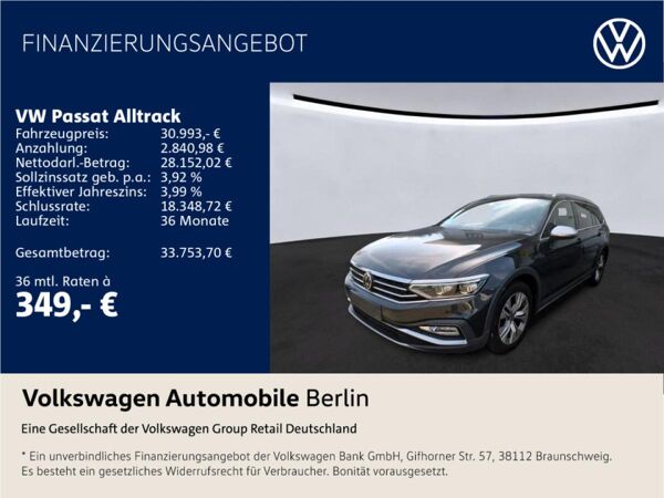 Volkswagen Passat Alltrack 4Motion 2.0 TDI DSG Navi LED SHZ bild
