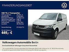 Volkswagen T6.1 Transporter Kasten 2.0 TDI Klima Radio PDC Volkswagen T6.1 Transporter Kasten 2.0 TDI Klima Radio PDC