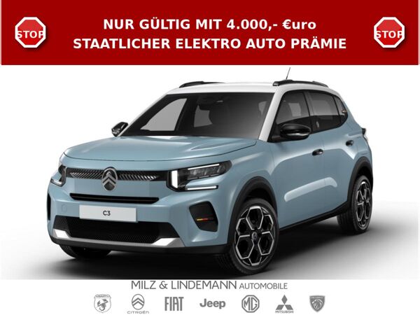 Citroën C3 E-C3 TEAM D ELEKTRO /  !! INKL. 4.000,- € Elektro-Prämie als Anzahlung - Privat !! / FREI ZU KONFIGU bild 1
