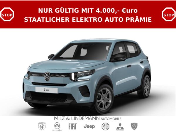 Citroën C3 E-C3 YOU URBAN RANGE ELEKTRO /  !! INKL. 4.000,- € Elektro-Prämie als Anzahlung - Privat !! / FRE bild 1