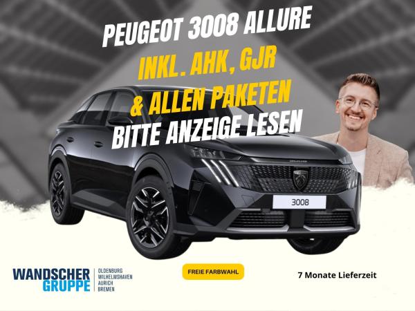 Peugeot 3008 145 MildHybrid Allure inkl. AHK I GJR I Alle Pakete  💛 BESTELLFAHRZEUG 💛 bild