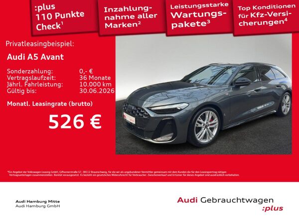 Audi A5 Avant 2.0 TFSI S tronic AHK B&O Navi bild