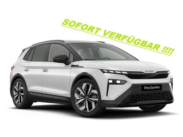 Skoda Elroq Sportline 85 -SOFORT VERFÜGBAR- Advanced AHK WäPu bild 1