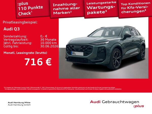 Audi Q3 TFSI S tronic S line AHK Matrix OLED Pano bild
