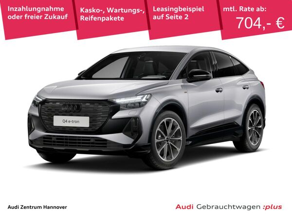 Audi Q4 e-tron Q4 Sportback S line 55 e-tron quattro Matrix SONOS Kamera Navi bild