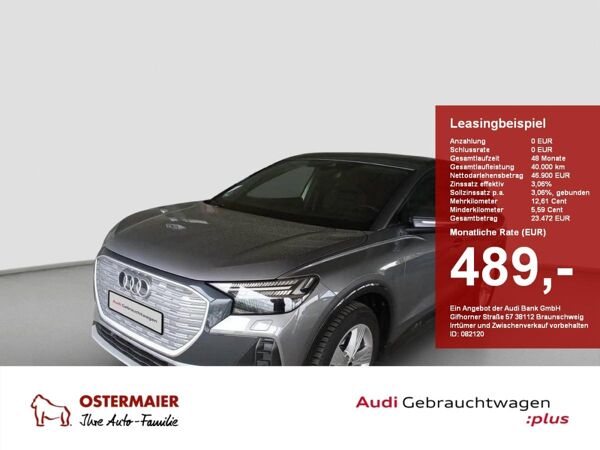 Audi Q4 e-tron Q4 Sportback e-tron ADVANCED 45 QUATTRO WÄRMEPUMPE.MATRIX.PANO.SONOS bild
