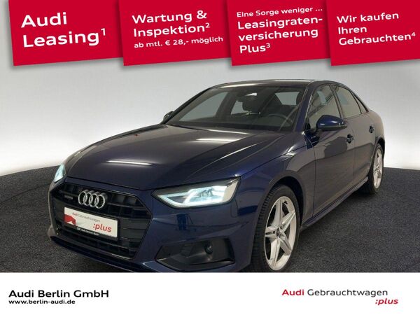 Audi A4 Limousine Advanced 40 TDI qu.S tr. AHK RFK bild