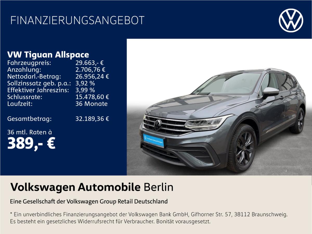 Volkswagen Tiguan Allspace 1.5 TSI DSG Life LED SHZ ACC bild 1