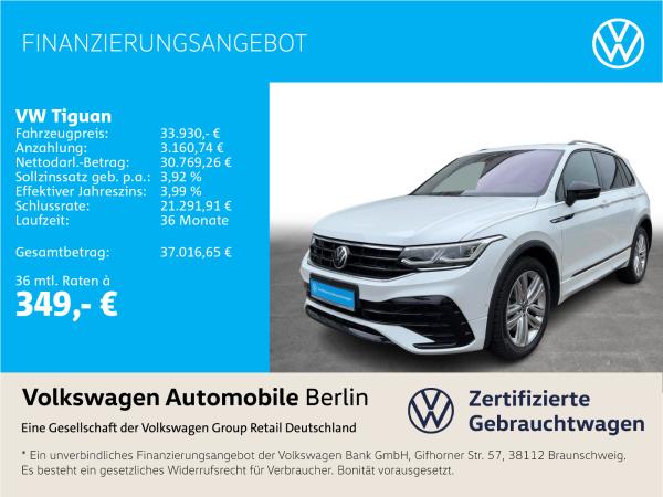 Volkswagen Tiguan 2.0 TDI DSG R-Line 4Motion Pano Navi LED bild