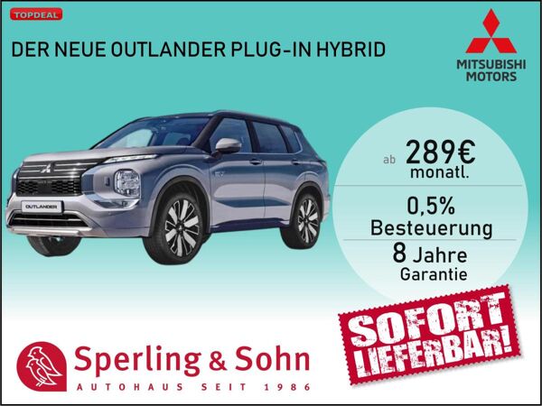 Mitsubishi Outlander Plug-In Hybrid PLUS mit 0,5%-Regelung ❗"Tolle Ausstattung"❗ ✔️GEWERBE-DEAL✔️ bild