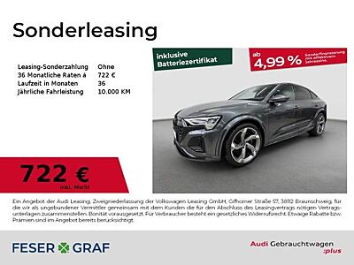 Audi SQ8 Sportback e-tron AHK Pano B&O HUD Matrix