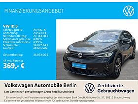 Volkswagen ID.5 GTX 220/77 Wärmepumpe Navi LED ACC PDC Volkswagen ID.5 GTX 220/77 Wärmepumpe Navi LED ACC PDC