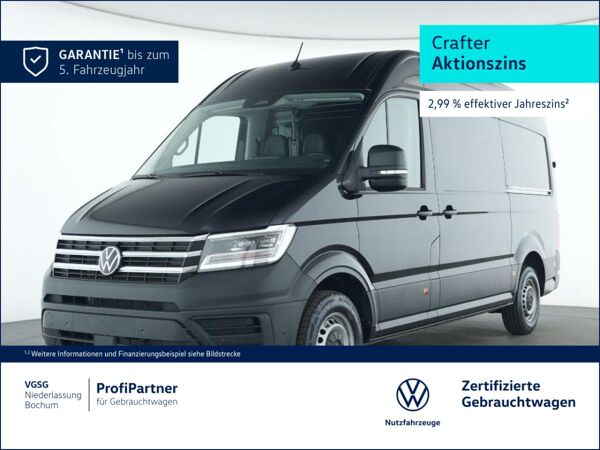 Volkswagen Crafter Kasten Mittel AHK Navi Kamera Klima Euro6 bild