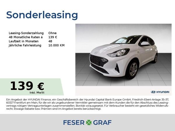 Hyundai i10 SELECT NAVI CARPLAY KLIMA LED-TFL USB KAMERA bild