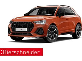 Audi Q3 FINANZIERUNG MIT RÜCKGABEOPTION! 40 TDI qu. S tronic 2x line LED 19 PANO AHK NAVI S-SITZE ACC DAB 5-