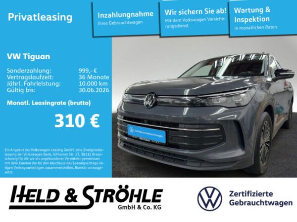 Volkswagen Tiguan GOAL 2.0 TDI DSG LED+ 360° AHK TRAVEL 18" bild