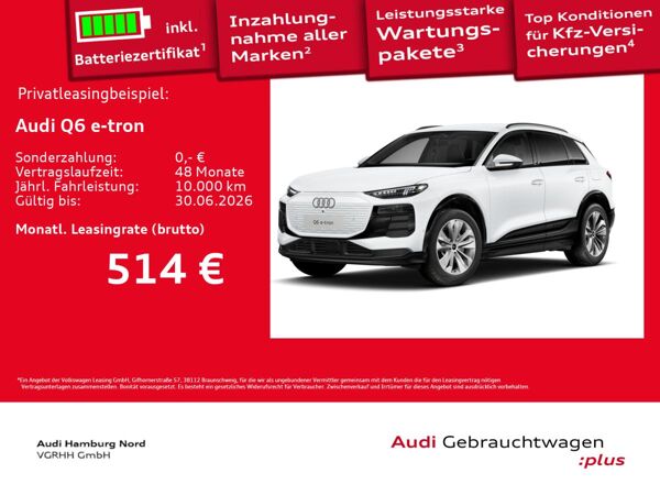 Audi Q6 e-tron AHK Matrix ACC CarPlay Sound Keyless bild