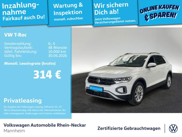 Volkswagen T-Roc 2.0 TDI Life Navi Kamera LED uvm bild