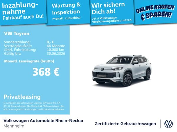 Volkswagen Tayron 2.0 TDI Life DSG 4Motion Navi AHK Kamera uvm bild