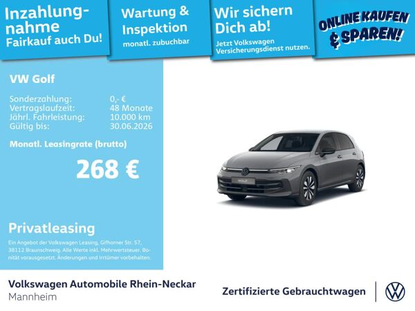Volkswagen Golf VIII 1.5 eTSI GOAL DSG Navi AHK Kamera uvm bild