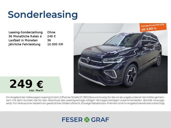 Volkswagen T-Cross 1.5 l TSI DSG R-Line AHK KAM NAVI ACC bild