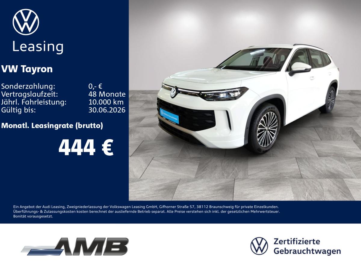 Volkswagen Tayron Life 1.5 eTSI AHK/LED/Standhz/bis09.30Garantie bild