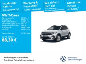 Volkswagen T-Cross 1.0 TSI Goal Navi LED Heckleuchten Sitzheizung DAB+ bild 1