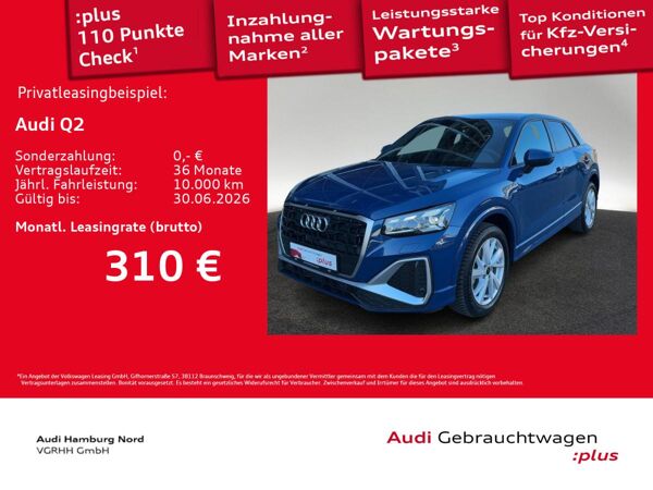Audi Q2 35 TFSI S tronic 2xS line Matrix Kamera Sound bild