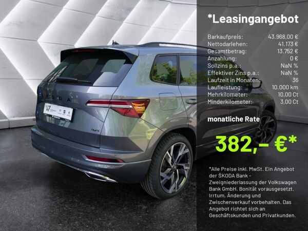 Skoda Karoq 2.0 TSI Sportline 4x4 AHK NAVI Kamera *902* bild 3