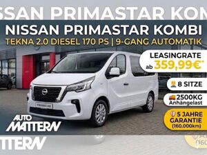 Nissan Primastar 🚐 Primastar TEKNA • 8 Sitze •9-G  Automatik • 170 PS • 5 Jahre Garantie • LED bild 1