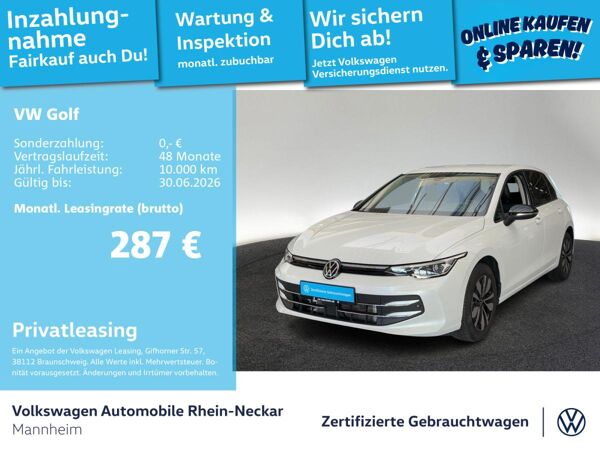 Volkswagen Golf VIII 2.0 TDI GOAL DSG Navi AHK Kamera uvm bild