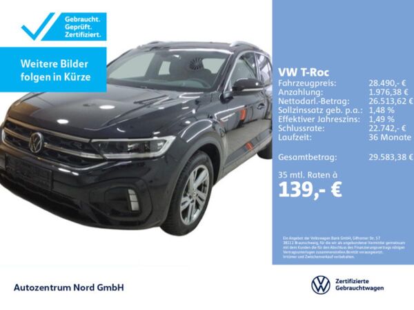 Volkswagen T-Roc 1.5 TSI R-Line NAVI+LED+ACC+SITZHZG+DAB+ bild