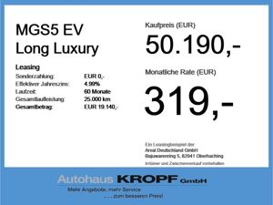 MG S5 EV Long Luxury ACC+LED+Navi+SHZ+Standh.+360 bild 4