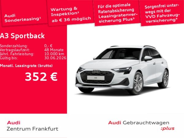 Audi A3 Sportback TDI LED Navi DAB VC PDC Sitzheizung bild